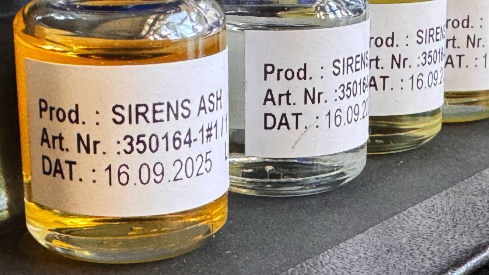 Siren's Ash close-up detail